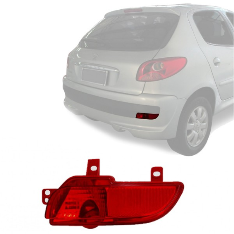 Lanterna Do Parachoque Peugeot 207 Hatch 2009 A 2014 Lado Direito