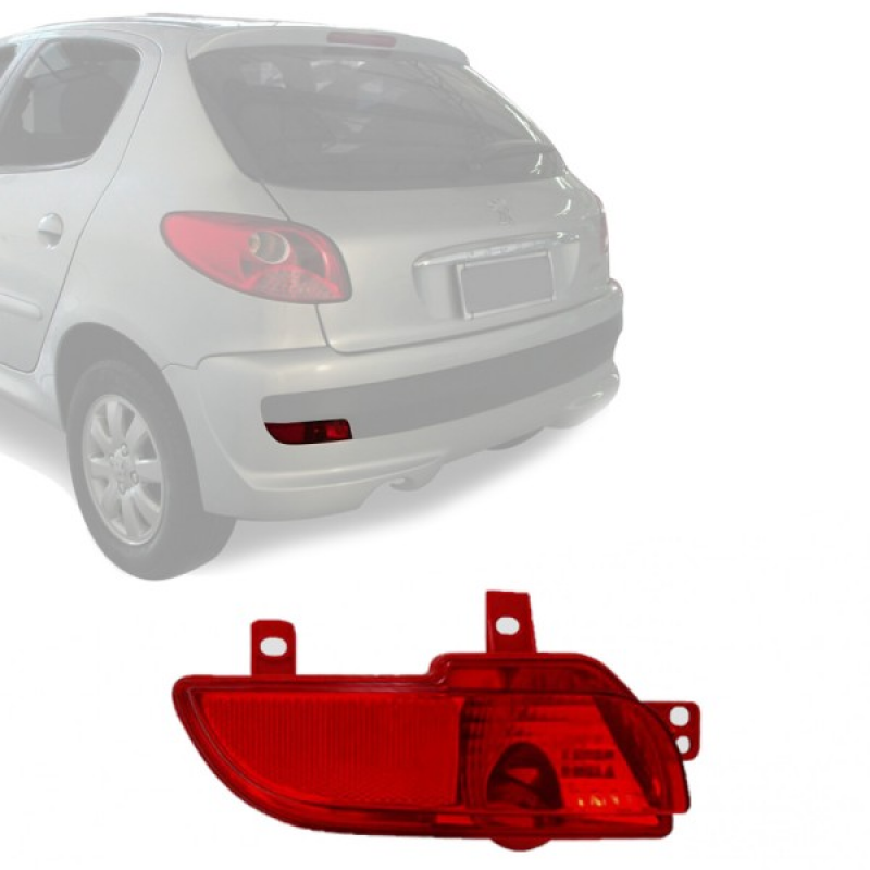 Lanterna Do Parachoque Peugeot 207 Hatch 2009 A 2014 Lado Esquerdo