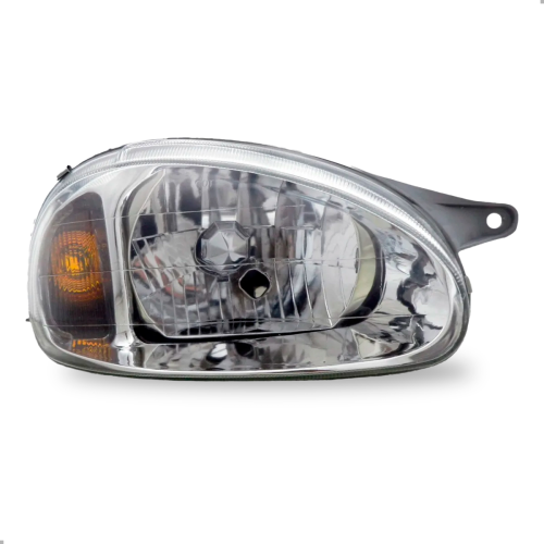 Farol Corsa Classic 2000 A 2010 Lado Direito Cromado Carcaca Cinza (c061912) (rvc881d)