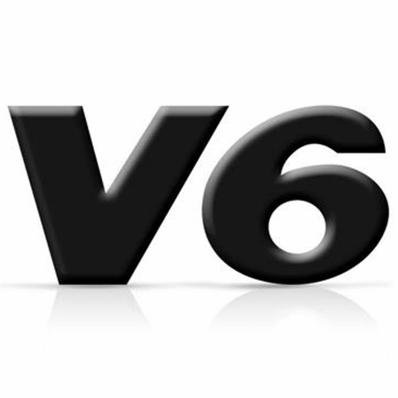Emblema Volks Palavra V6 Amarok 2017 A 2022 Preto Brilhante