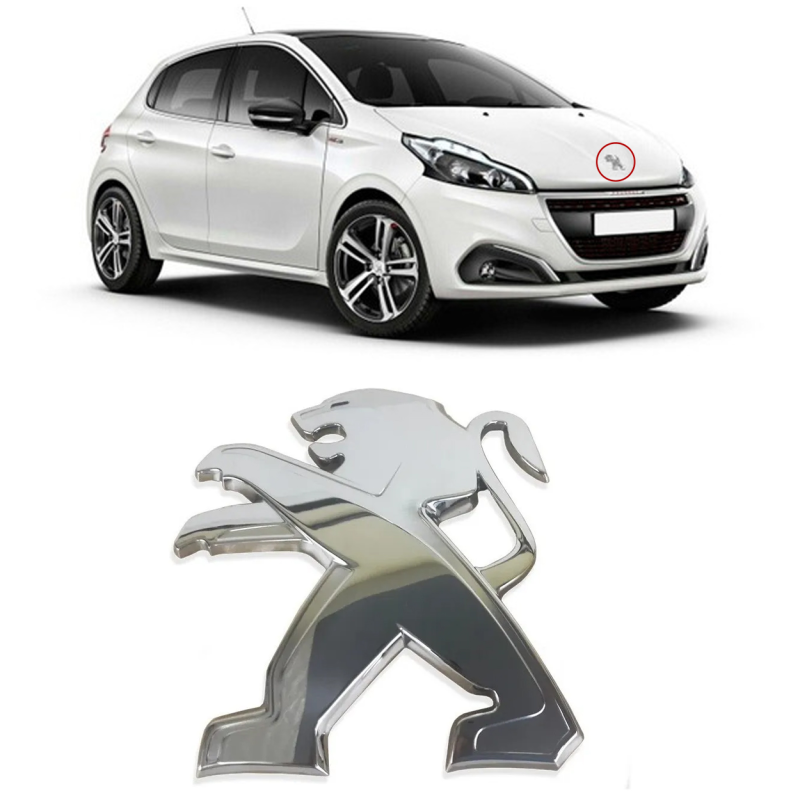 Emblema Da Grade Peugeot 208 2013 A 2020