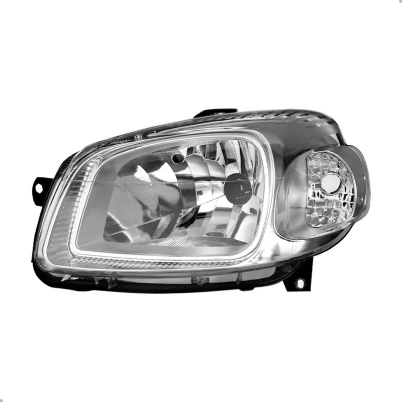 Farol Uno Vivace 2010 A 2014 Fiorino Vivace 2013 A 2021 Lado Esquerdo Cromado (r16821)