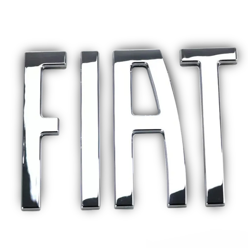 Emblema Da Tampa Traseira Original Palavra Fiat Argo 2020 A 2022 Cromado