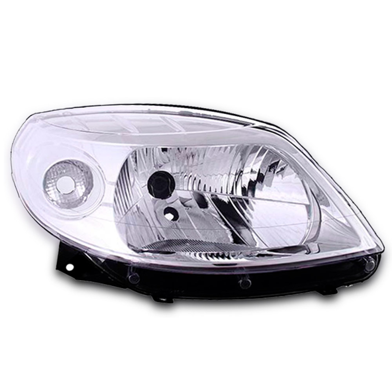 Farol Sandero 2008 A 2011 Lado Direito Cromado (r16214)(c30891)