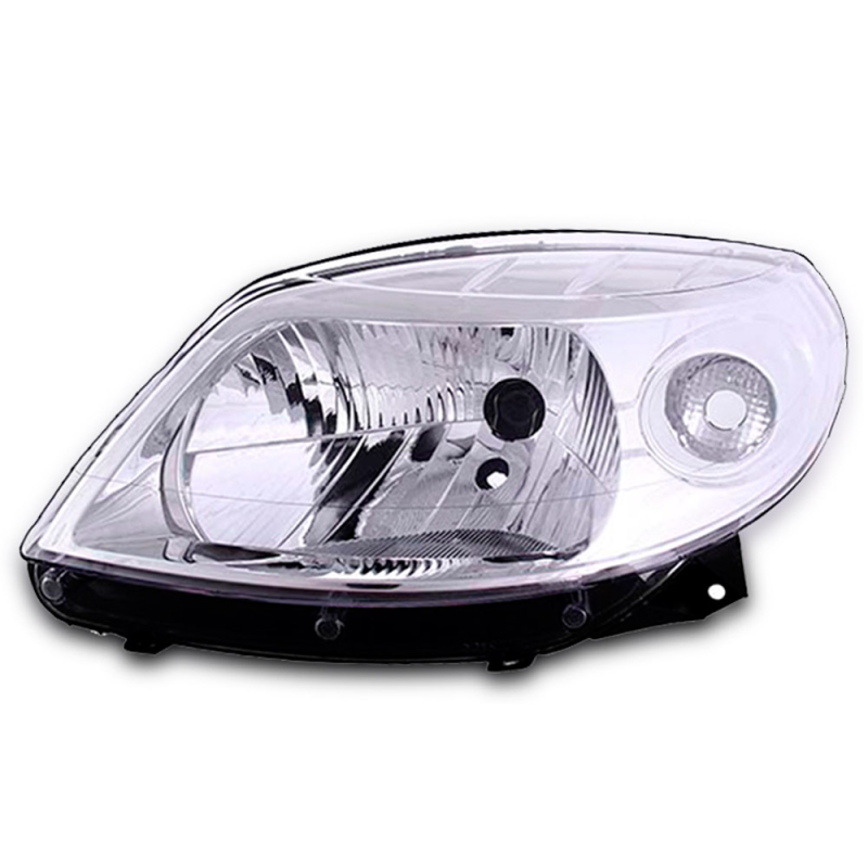 Farol Sandero 2008 A 2011 Lado Direito Cromado (r16214)(c30891)
