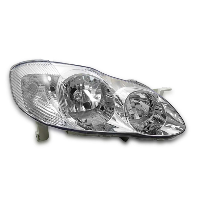 Farol Corolla 2003 A 2004 Lado Direito Cromado (r15174) (c023648)