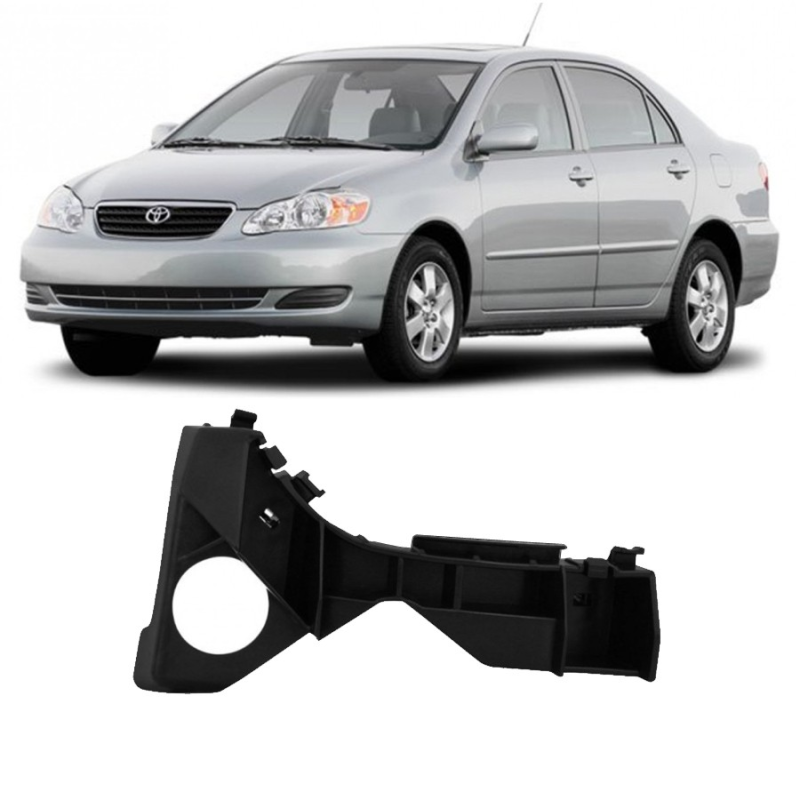 Guia Do Parachoque Dianteiro Corolla 2003 A 2008 Lado Esquerdo (r22995)