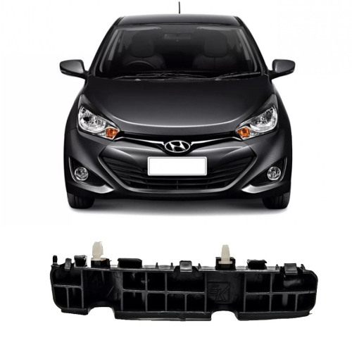 Guia Do Parachoque Dianteiro Hb20 Hb20s Hb20x 2012 A 2015 Lado Esquerdo(r22999)