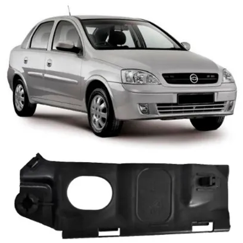 Guia Do Parachoque Dianteiro Corsa Montana 2003 A 2012 Lado Direito(r25224)