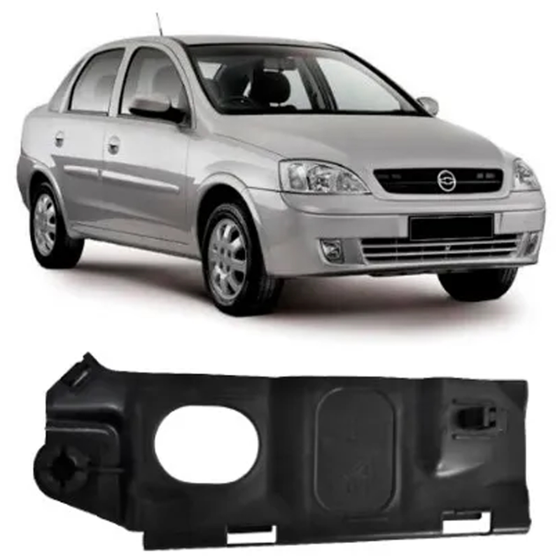 Guia Do Parachoque Dianteiro Corsa Montana 2003 A 2012 Lado Direito(r25224)