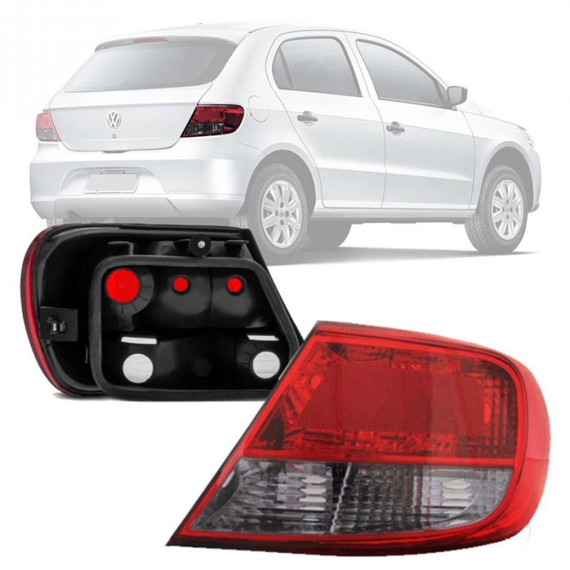 Lanterna Traseira Gol G5 2009 A 2012 Lado Direito Fume(c46207)
