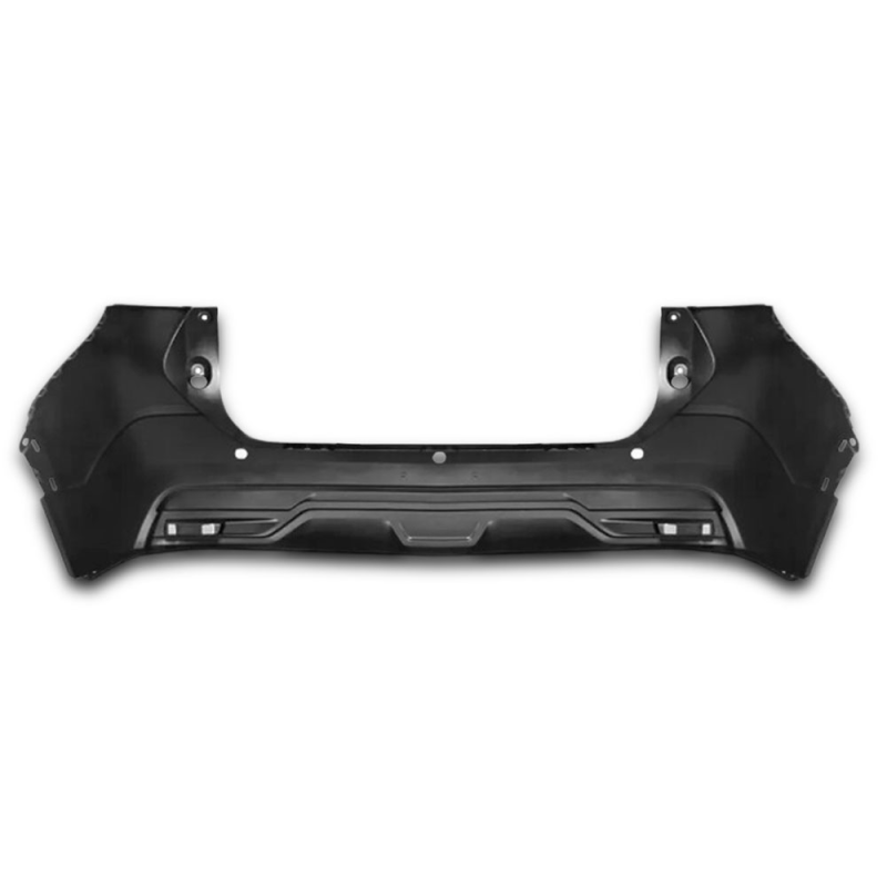 Parachoque Traseiro Kicks 2016 A 2022 Para Pintura Com Furo Para Sensor (r30795)