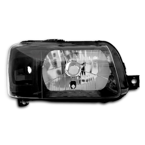 0160779 Farol Original Uno Fiorino 2004 A 2012 Lado Esquerdo Mascara Negra