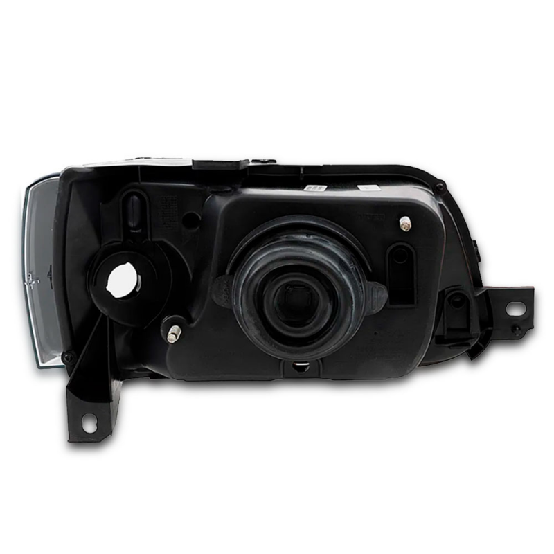 0160779 Farol Original Uno Fiorino 2004 A 2012 Lado Esquerdo Mascara Negra