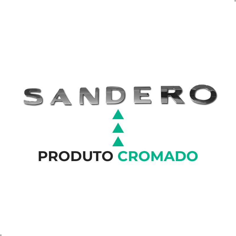 Emblema Sandero Tampa Mala Sandero 2015 A 2022