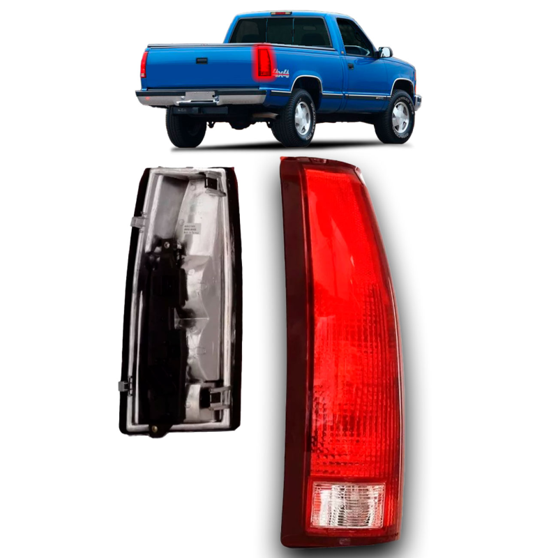0460182 Lanterna Traseira Silverado 1997 A 2012 Lado Direito
