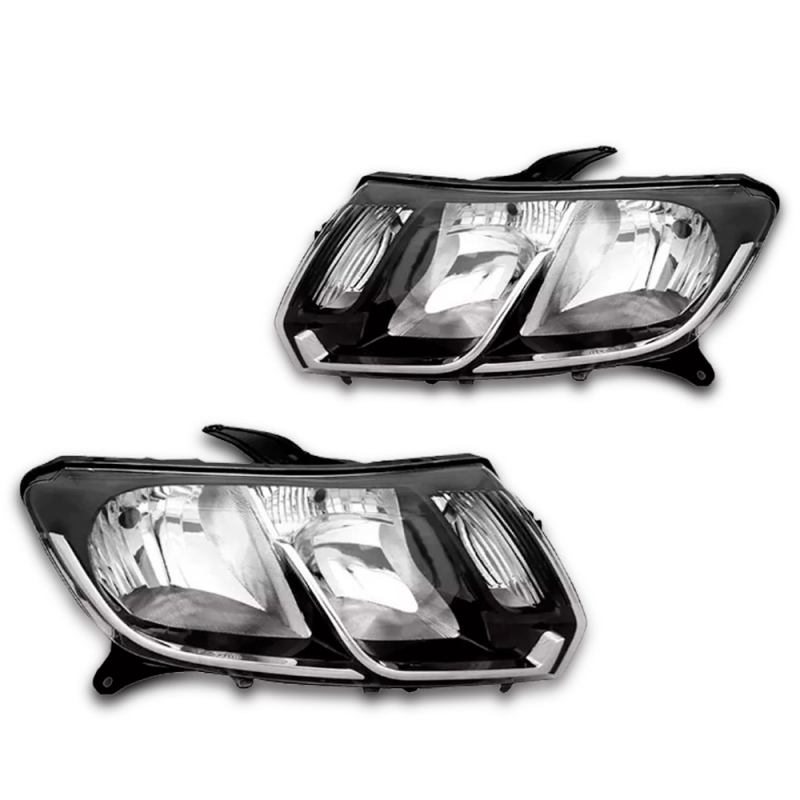 Farol Logan Sandero 2015 A 2019 Lado Esquerdo Cromado (r23611)