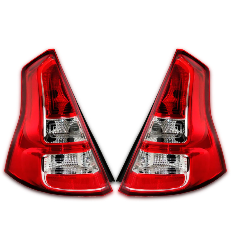 Lanterna Traseira Sandero 2012 A 2014 Lado Direito Bicolor Vermelha(c061122)(r22792)