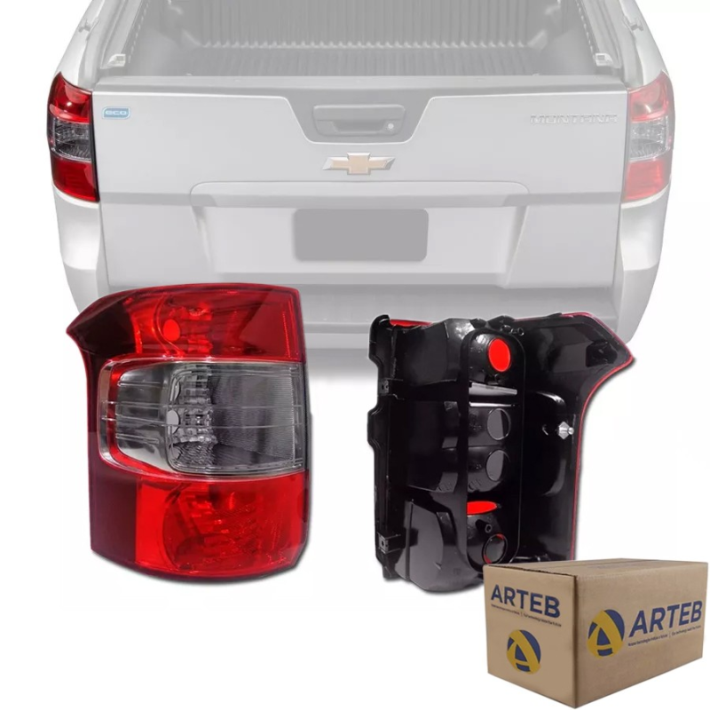 0460449 Lanterna Traseira Original Montana 2012 A 2022 Lado Esquerdo Fume