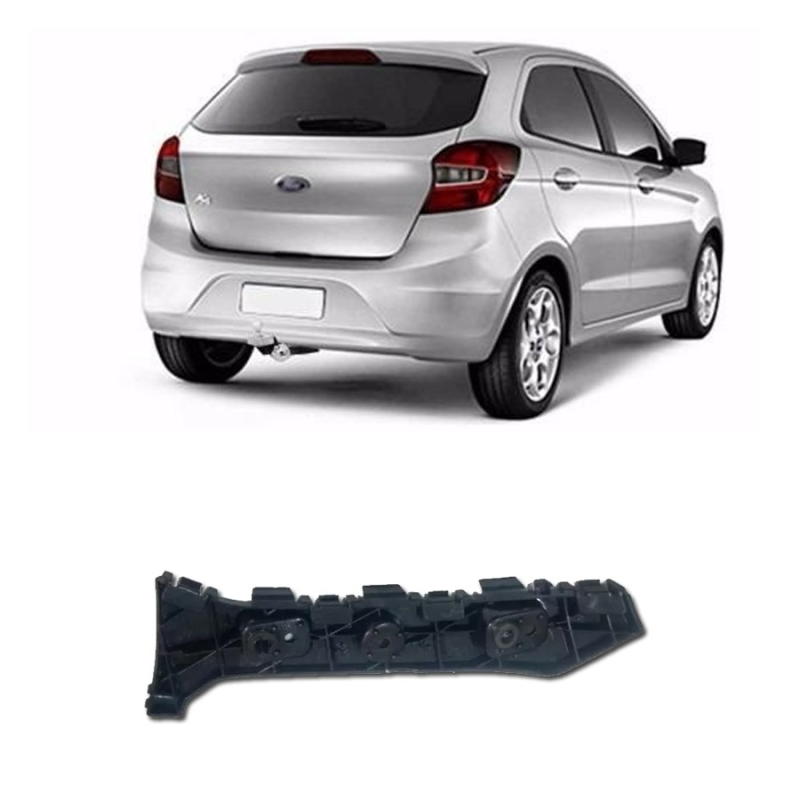 Guia Do Parachoque Traseiro Original Ka Hatch 2015 A 2018 Lado Direito