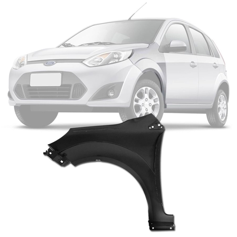 Paralama Fiesta Rocam 2011 A 2014 Lado Esquerdo Para Pintura (r21609)