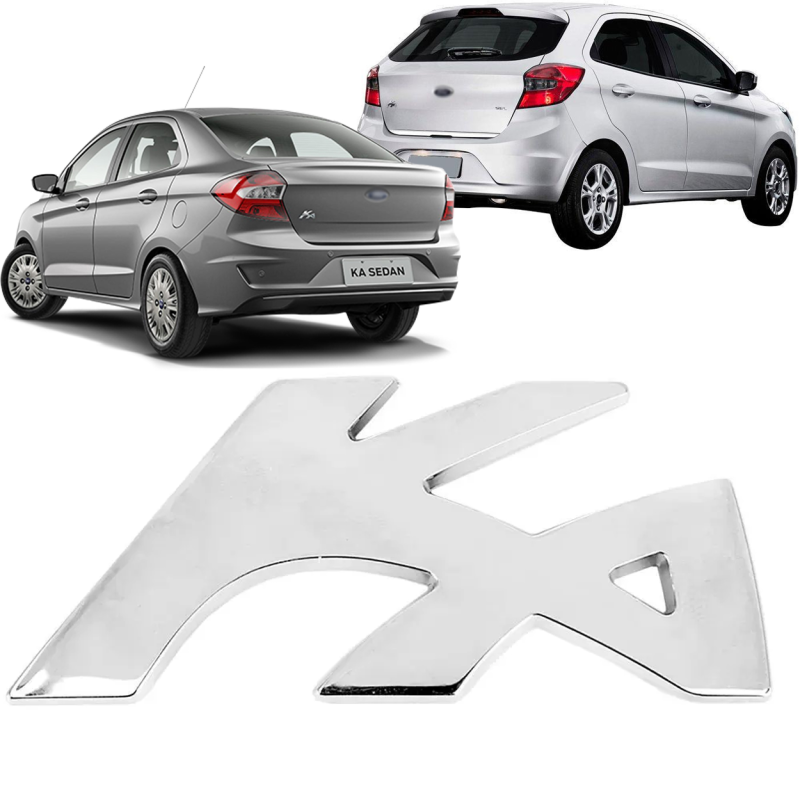 Emblema Ford Ka 15/18 Cromado