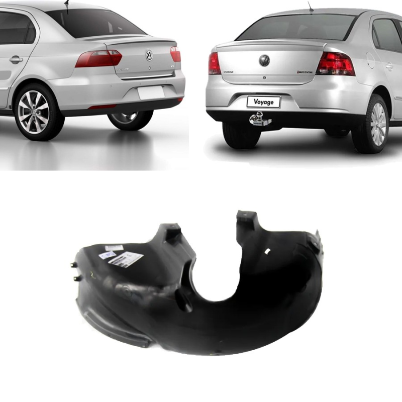 Parabarro Traseiro Original Voyage G5 G6 G7 G8 2009 A 2022 Lado Direito