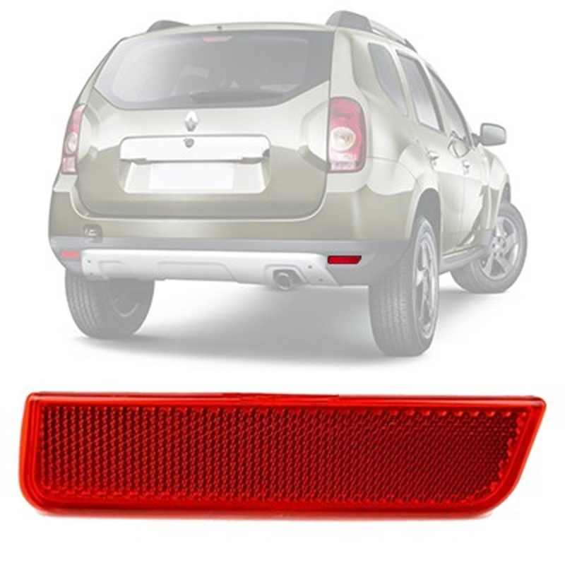 Olho De Gato Refletor Do Parachoque Traseiro Duster 2011 A 2014 Sandero Stepway 2014 A 2016 Lado Direito