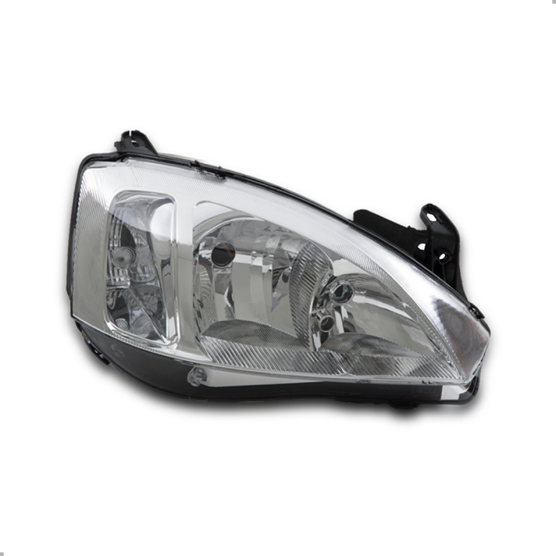 Farol Original Corsa Montana 2008 A 2011 Lado Direito Cromado Pisca Liso Manual