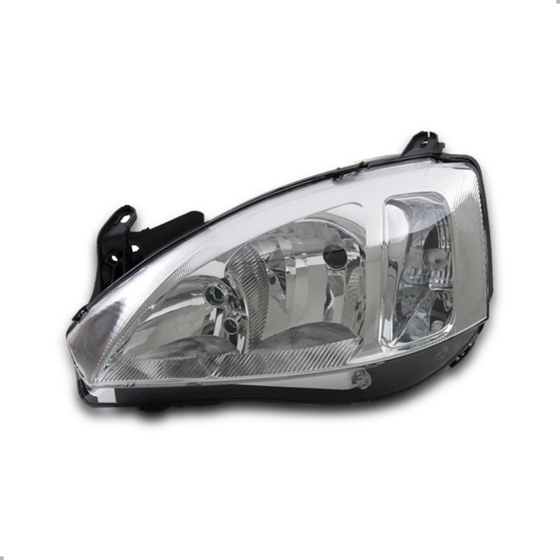 Farol Original Corsa Montana 2008 A 2011 Lado Esquerdo Cromado Pisca Liso Manual