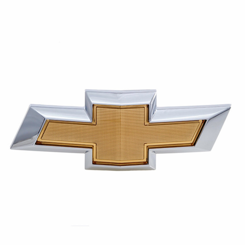 Emblema Gm Da Grade Original Onix Prisma 2012 A 2016 Joy 2017 A 2019 Gravata Dourada