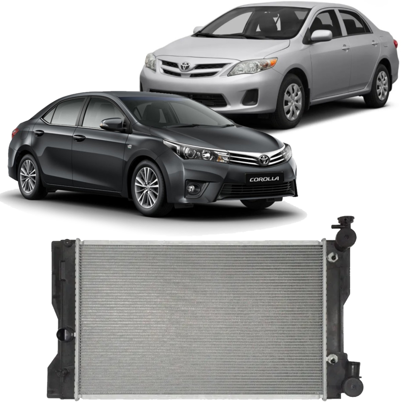 Radiador Corolla 1.6 2.0 2008 A 2019 Automatico