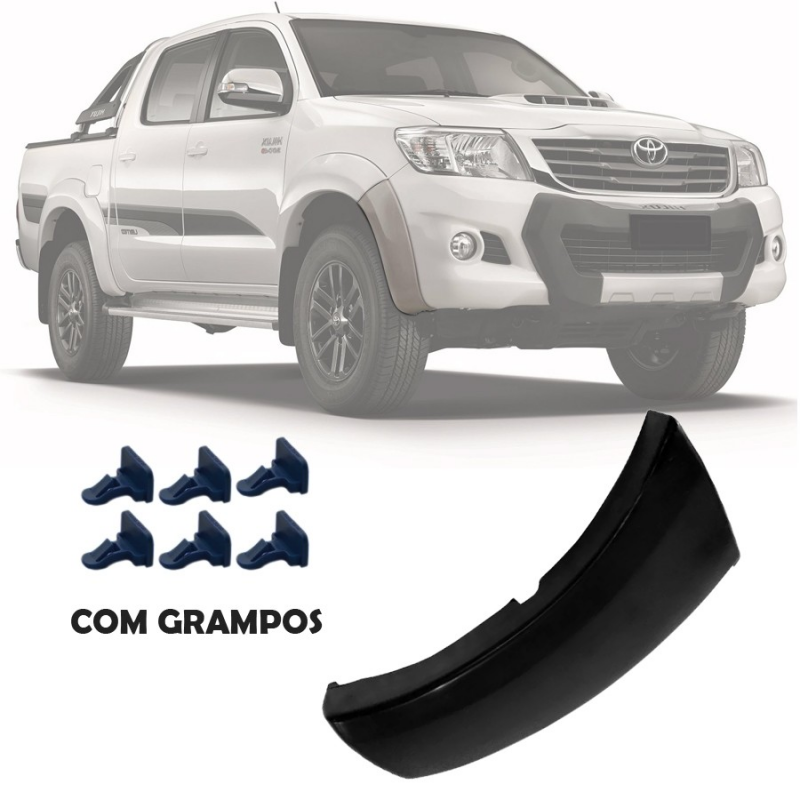 Ponteira Do Parachoque Dianteiro Hilux 2012 A 2015 Lado Direito