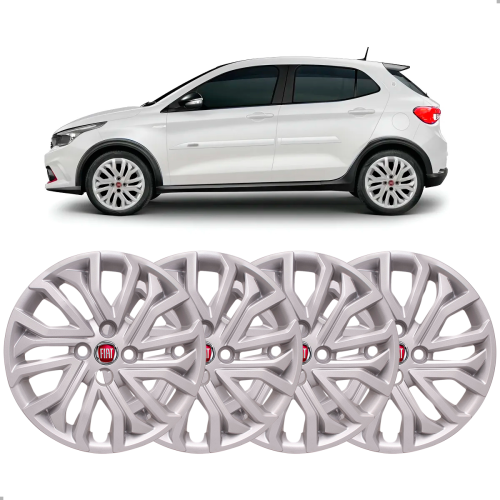 Calota Argo Cronos 2017 A 2022 Roda Aro 15 Cubo Padrao