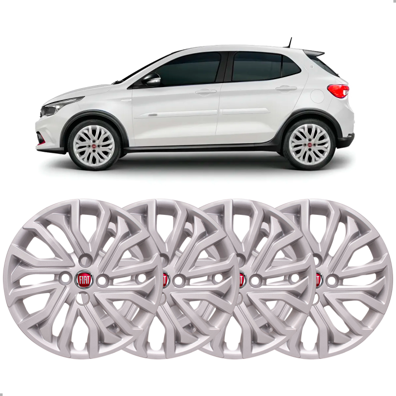 Calota Argo Cronos 2017 A 2022 Roda Aro 15 Cubo Padrao