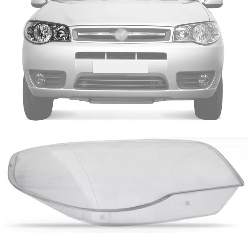 Lente Do Farol Palio Siena Strada 2004 A 2007 Lado Direito