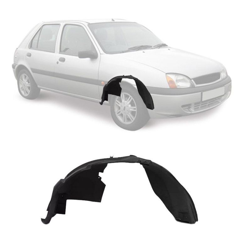 Parabarro Dianteiro Fiesta 1996 A 2002 Courier 2002 A 2013 Lado Direito (r21636)