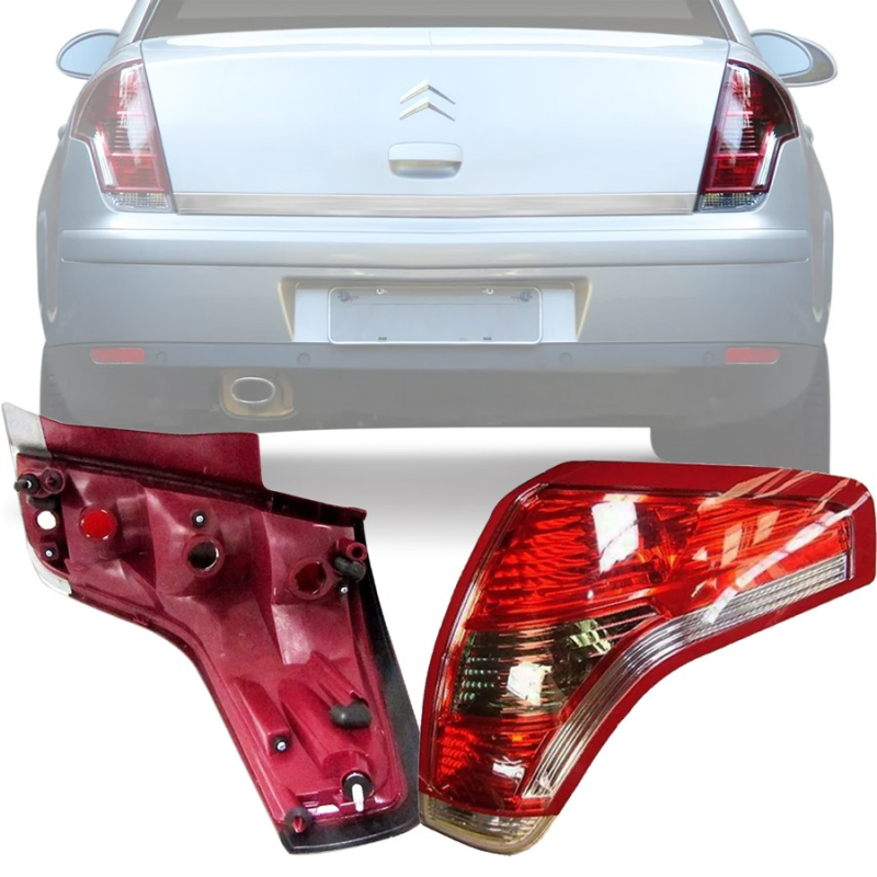 Lanterna Traseira Citroen C4 Pallas 2007 A 2011 Lado Esquerdo (r31832)