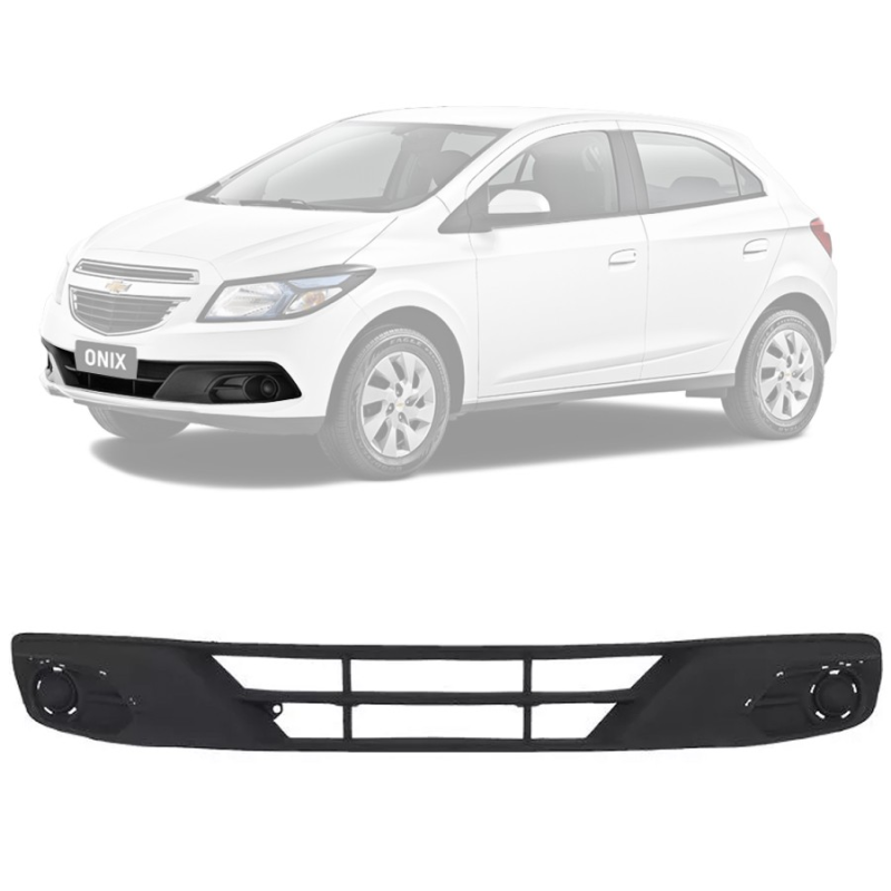 Grade Do Parachoque Onix Prisma Ltz 2012 A 2016 Sem Fruo Sem Friso(c52073)