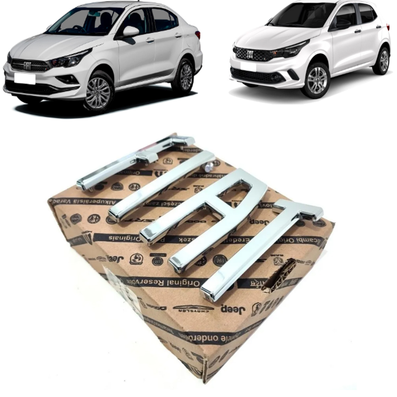 Emblema Da Grade Sigla Fiat Argo Cronos 2021 A 2022