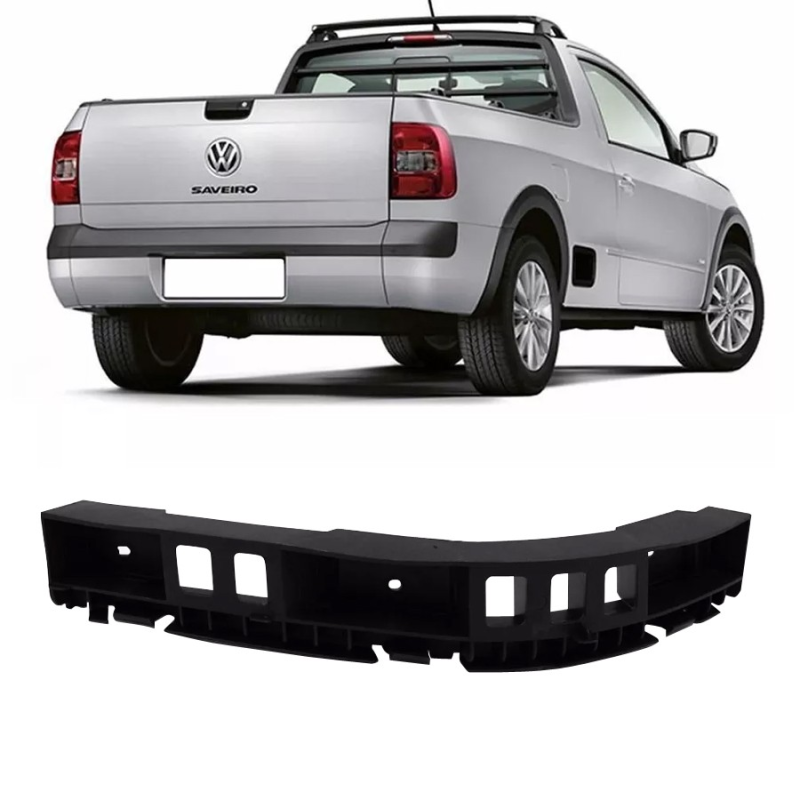 Guia Do Parachoque Traseiro Saveiro G5 G6 G7 2009 A 2018 Lado Direito Passageiro(r30432)
