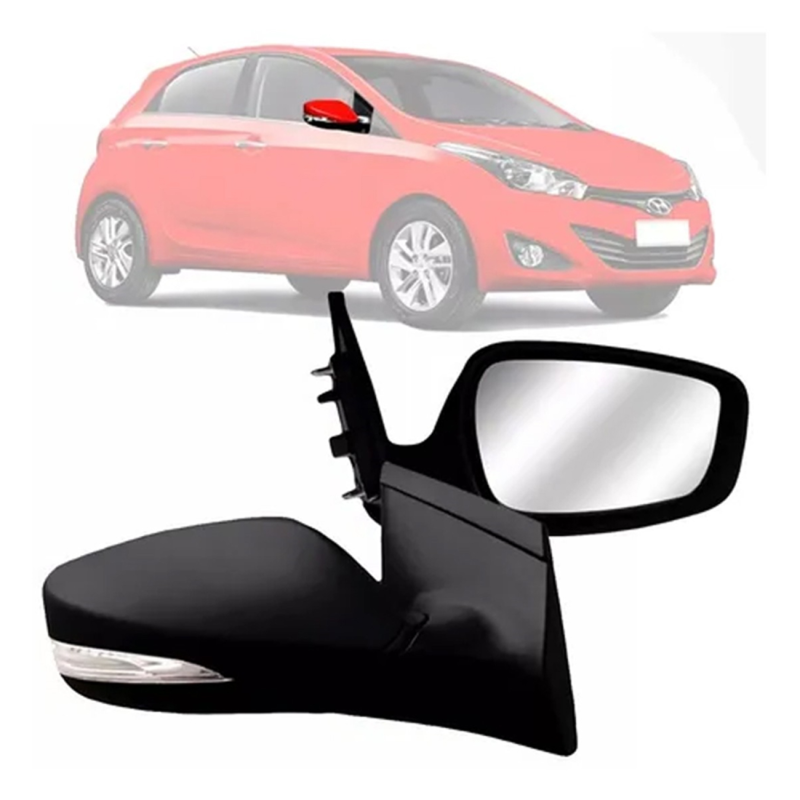Retrovisor Hb20 Hb20s Hb20x 2012 A 2015 Lado Direito Com. Eletrico Com Pisca (22908)