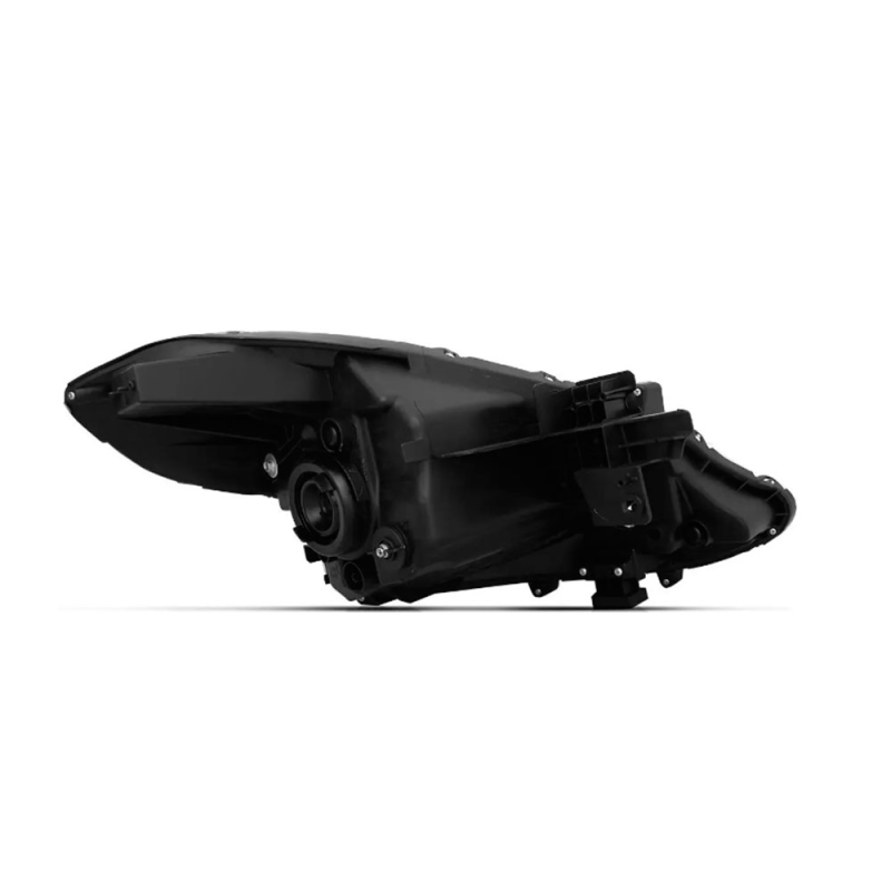 Farol Versa 2015 A 2020 Manual Cromado Lado Direito (r25156)(c043433)