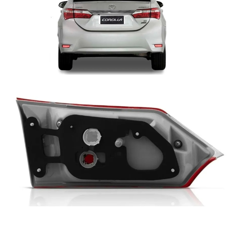 Lanterna Traseira Original Corolla 2015 A 2017 Lado Direito Tampa Sem Led