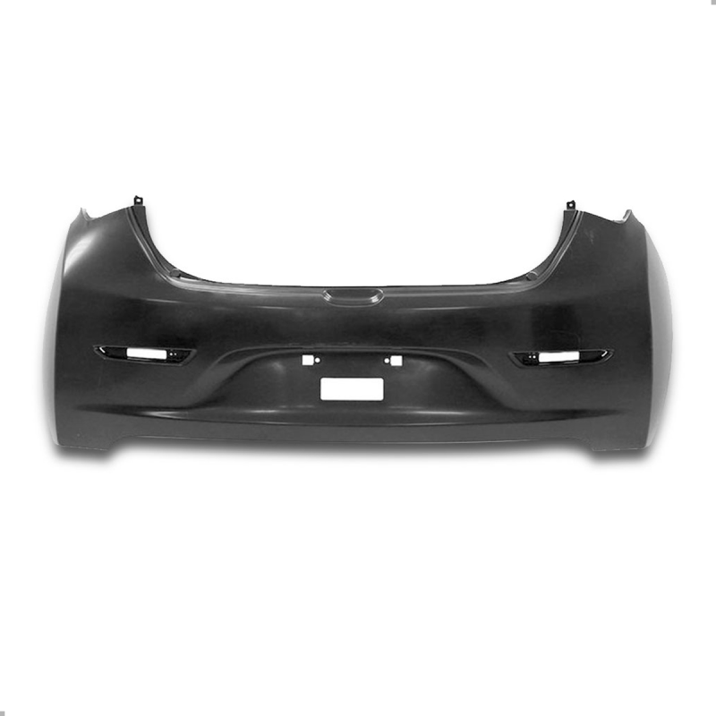 Parachoque Traseiro Hb20 Hatch 2012 A 2015 Para Pintura Sem Sensor(r22871)