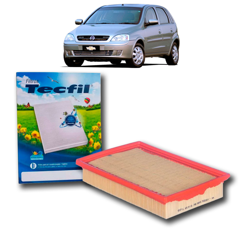 Filtro Do Ar Corsa 03/ 1.0 1.8 Meriva 1.8 Montana 1.4 1.8