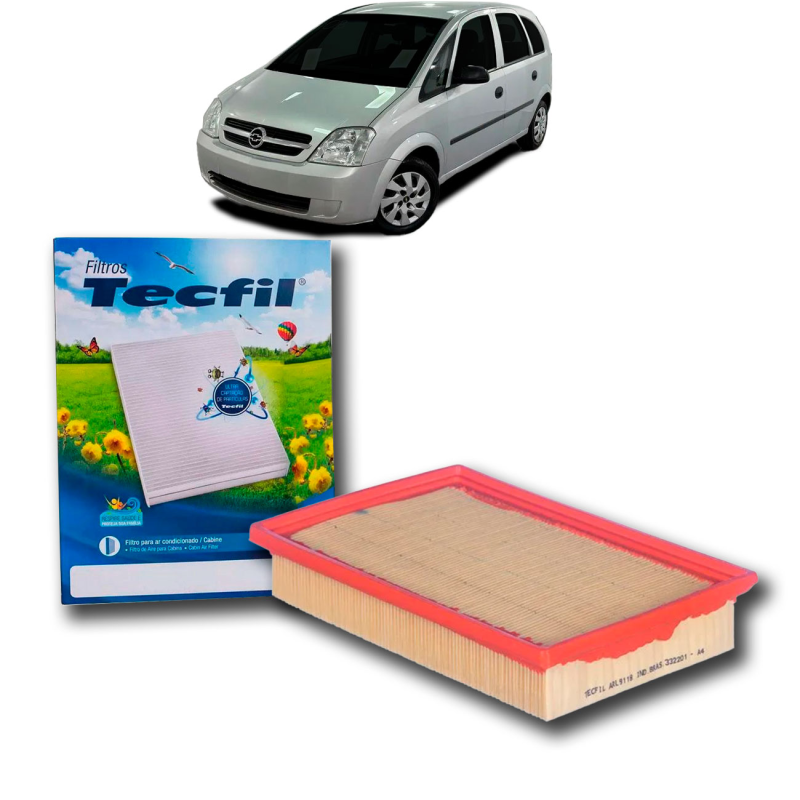 Filtro Do Ar Corsa 03/ 1.0 1.8 Meriva 1.8 Montana 1.4 1.8