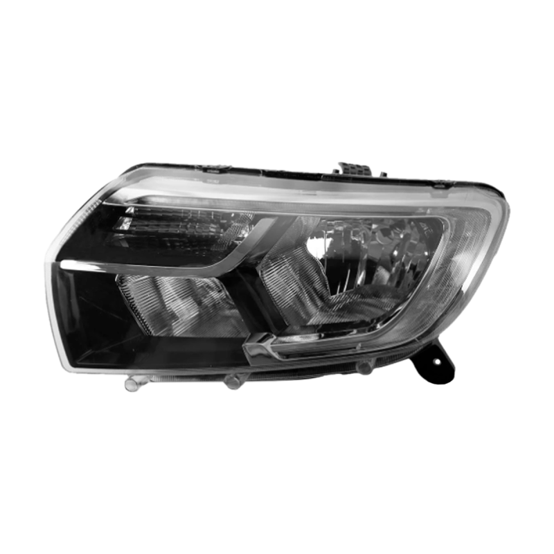 Farol Logan Sandero 2021 A 2022 Lado Esquerdo Com Led (r29417) (c060873)