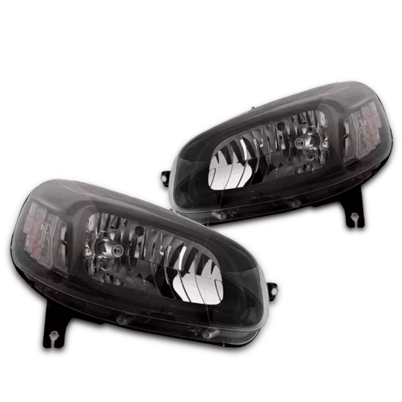 Farol Original Uno Attractive Drive Way 2015 A 2022 Lado Esquerdo Moldura Preta