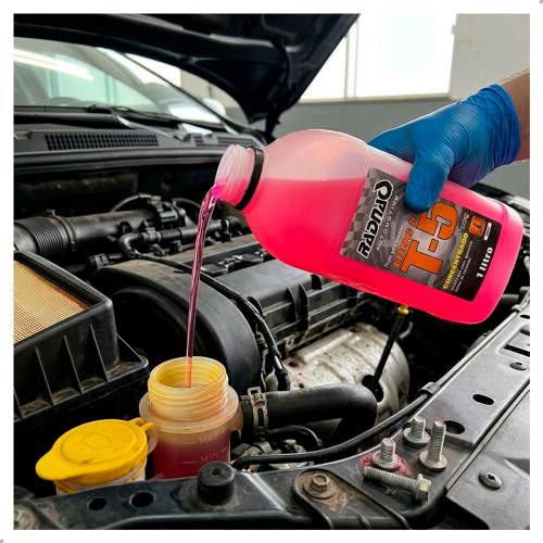 Aditivo Para Radiador Concentrado Rosa